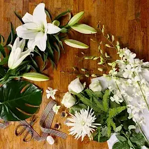 Designers Choice Bouquet - White