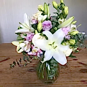 Pastel Vase Arrangement